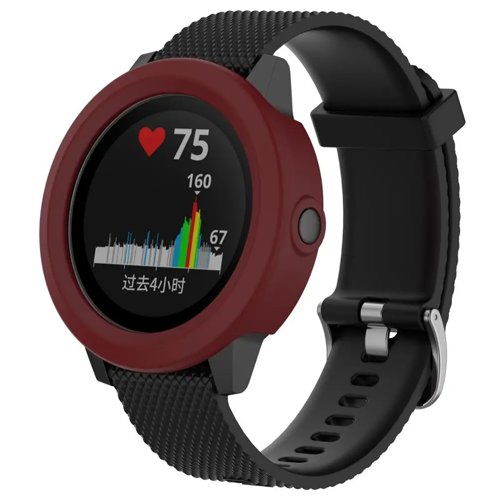 Фото Мягкие силиконовые ультратонкие Смарт-часы с рамкой для Garmin Vivoactive 3/защитный чехол с элементом для Garmin vivoactive 3 Watch №4