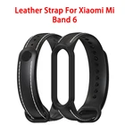 Кожаный ремешок для Xiaomi Mi Band 56 из воловьей кожи, легкий дышащий ремешок ручной работы, сменные ремешки на запястье