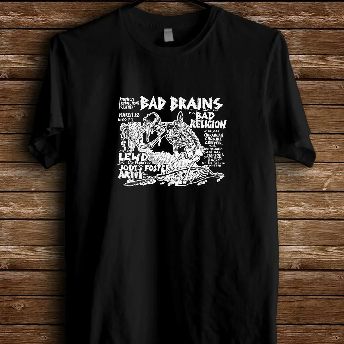 

Bad Brains Punk Rock Band Tee New T-shirt For Men's Hip Hop Clothing Cotton Short Sleeve T Shirt top tee