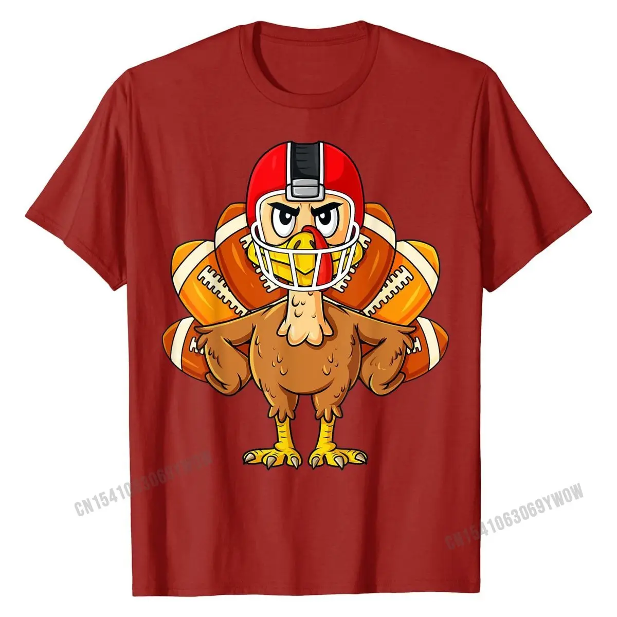 День благодарения футболист футболка для девочек и мальчиков с забавным летние