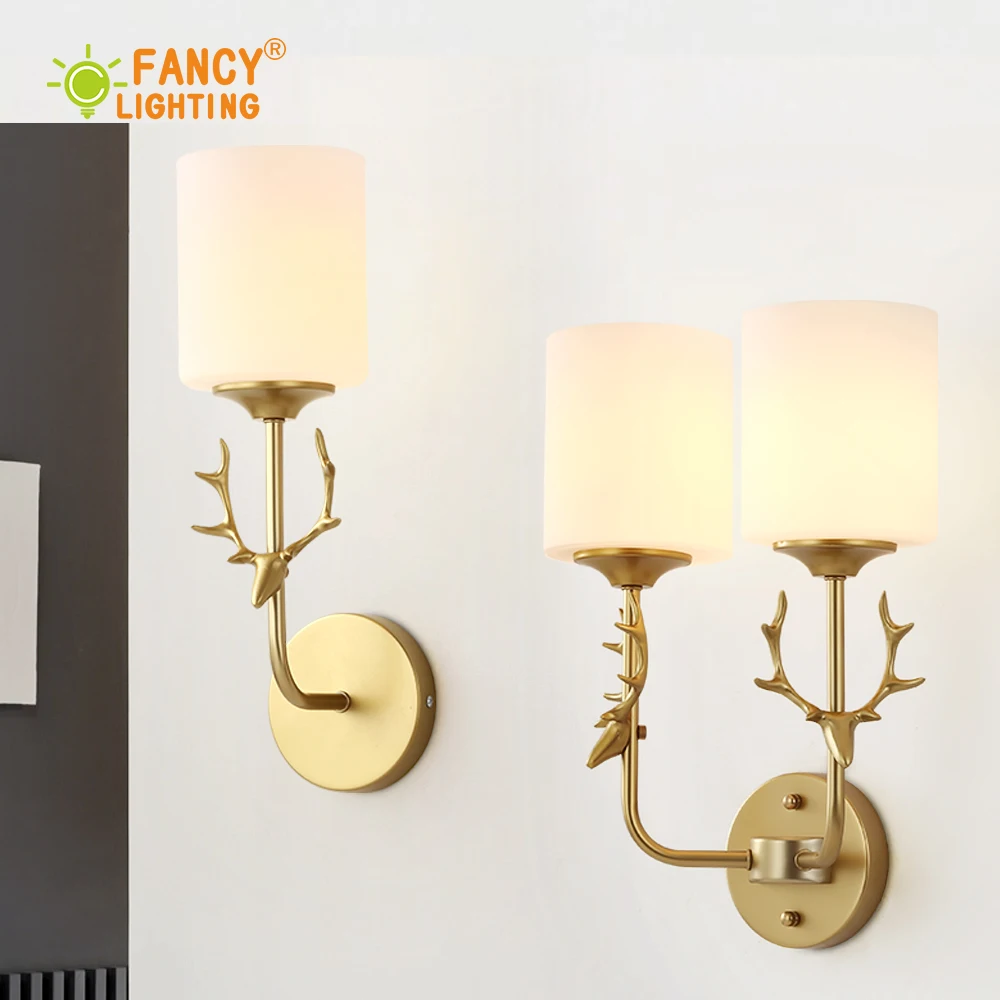 (Бесплатная Светодиодная лампа E27) современный комнатный настенный светильник с