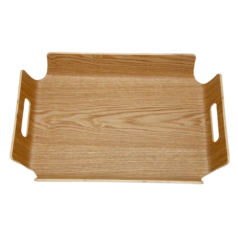 Роскошный стол из бамбука в кровати деревянный поднос для хлеба дерево фрукты