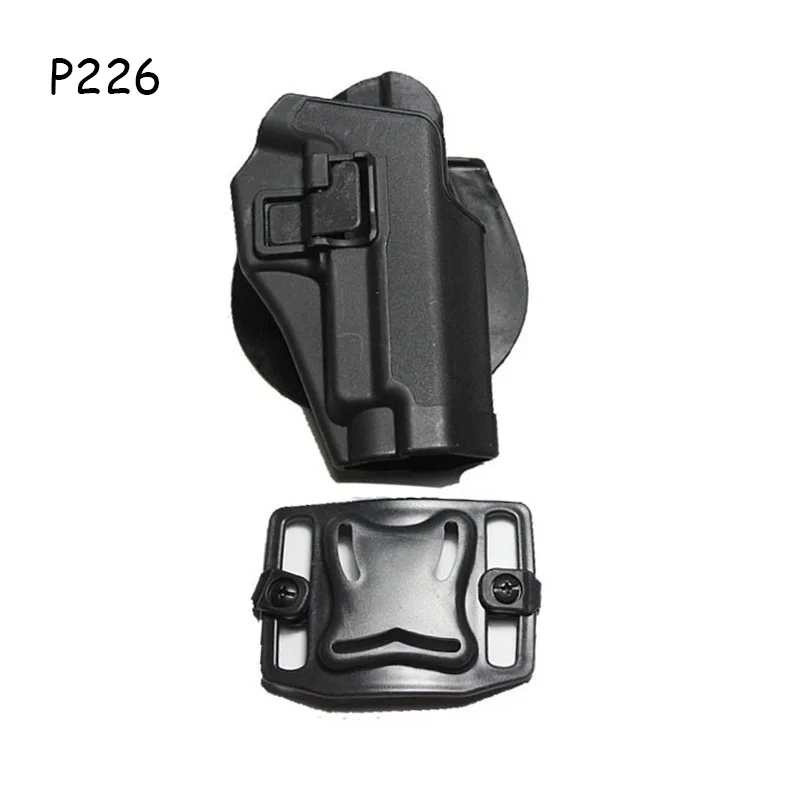 Black P226 Тактическая страйкбольная кобура для оружия Glock 17 19 Colt 1911 Beretta M9 Sig P226 чехол для пистолета с правой рукой военные охотничьи принадлежности - Цвет: Black P226