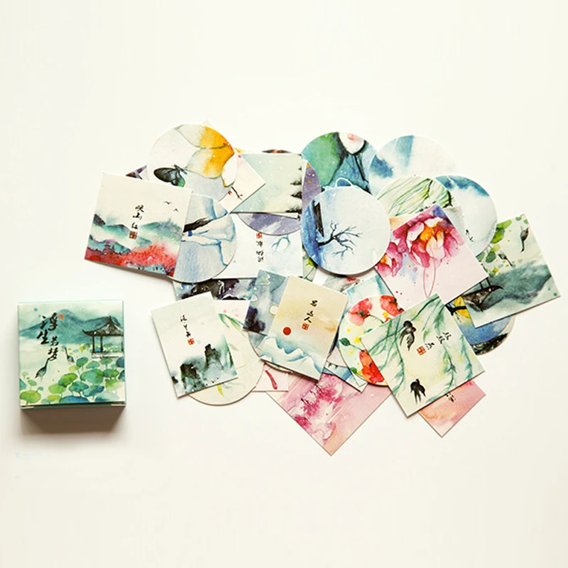 Милые Мультяшные Стикеры для заметок с эффектом эмоционального исцеления