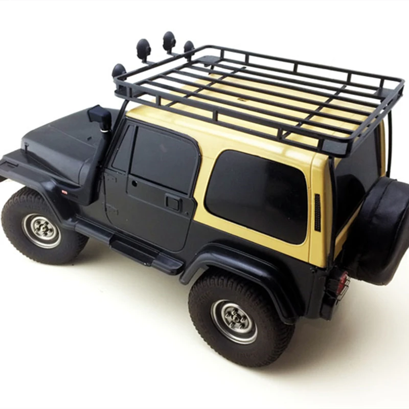 Автомобильный багажник на крышу с дистанционным управлением TAMIYA 1/10 CC01 Wrangler |