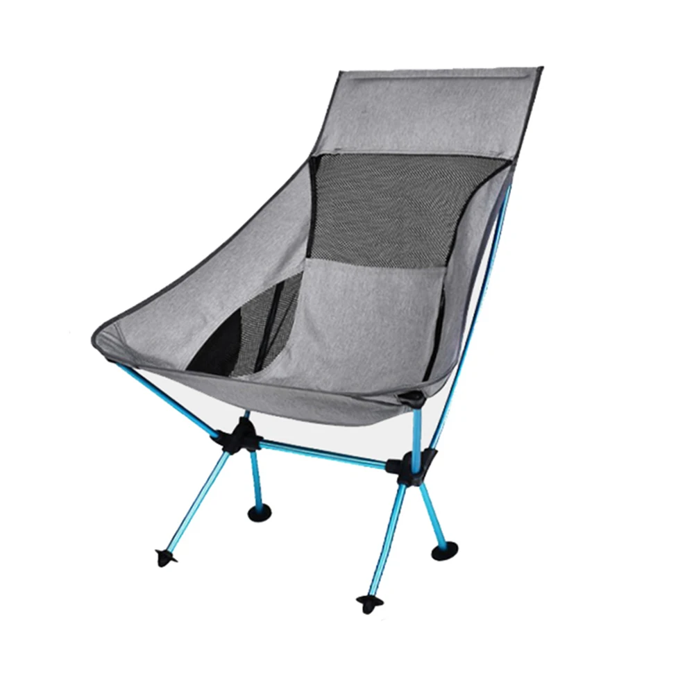 구매 알루미늄 초경량 접이식 낚시 의자 야외 휴대용 해변 캠핑 하이킹 피크닉 캐주얼 정원 좌석 물고기 도구 의자 X40A