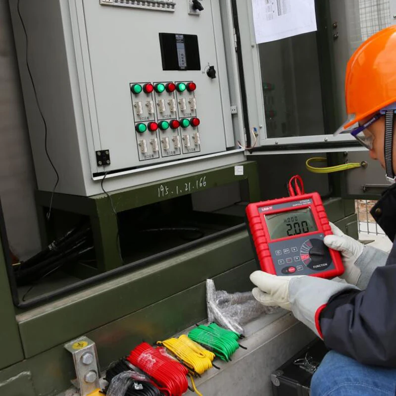 UNI-T UT523A Измеритель сопротивления заземления, измеритель сопротивления почвы RS232