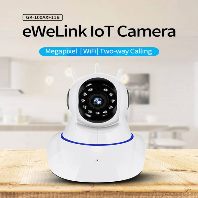 

EWeLink IOT IP Camera WiFi Reomotely Viewing Home Security Camera Night Vision Baby Monitor Surveillance CCTV Wireless 720P Cam