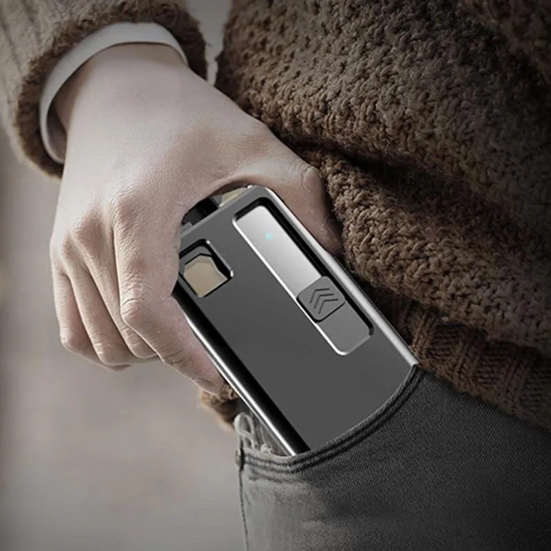 Cargador port&aacute;til para Juul, caja de carga con bater&iacute;a integrada de 1200mah, accesorios especiales, la caja de almacenamiento puede contener 1 c&aacute;psula-2