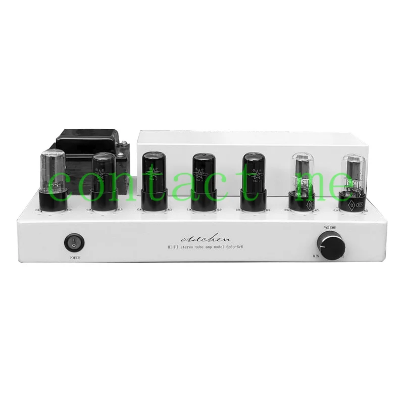 6P6P 6V6 Class A и B трубка усилитель мощности Односторонний HIFI аудио push pull выходная