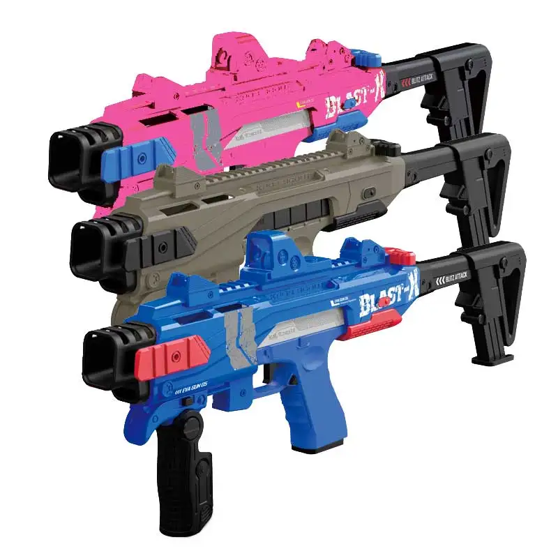 

DIY Assembly Sniper Rifle EVA Soft Bullet Manual Toy Gun Airsoft Pneumatic Shotgun Model Guns Weapon Blaster for Adults Boys