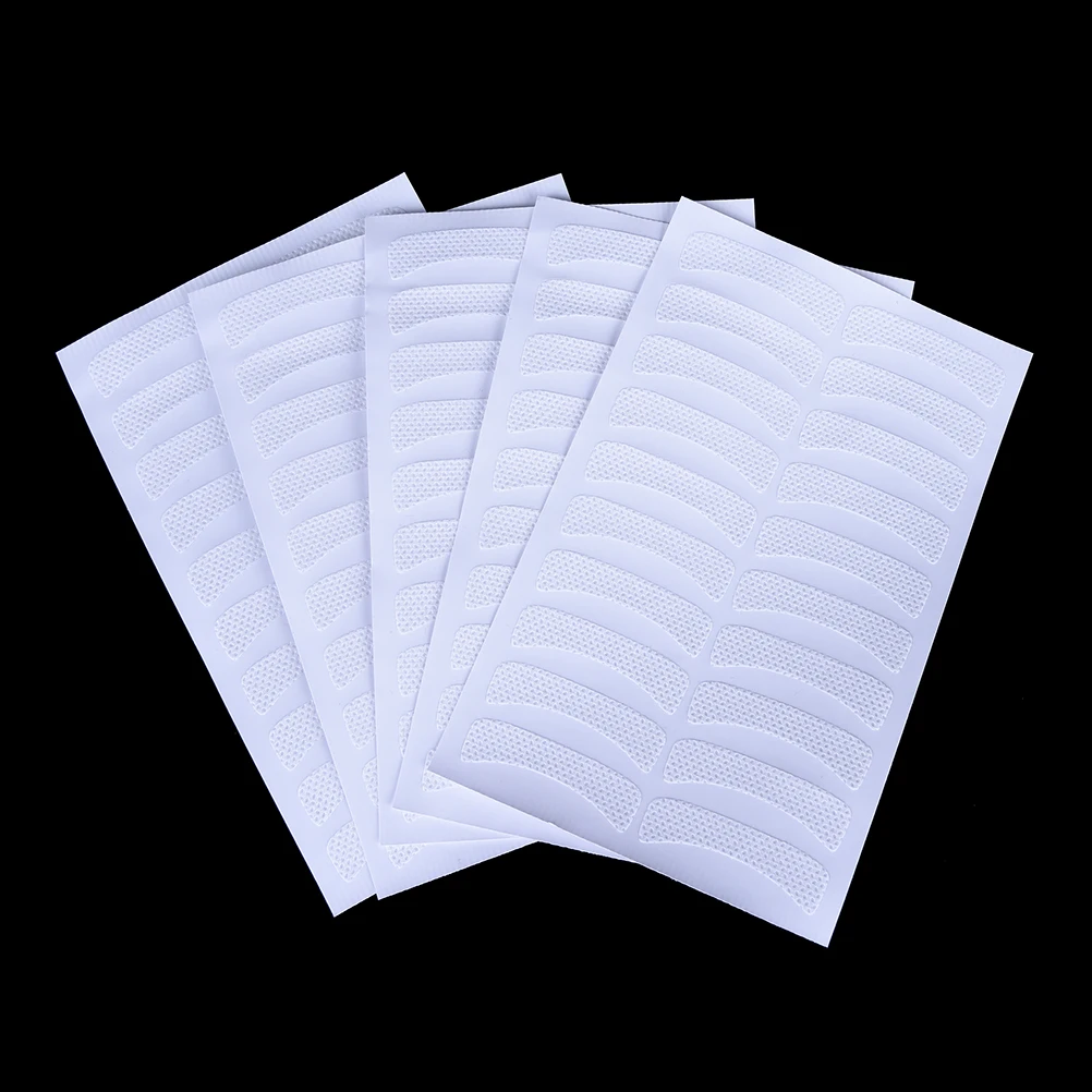 

5 Sheets=50 pairs Extension Eye Eyelash Pads Stickers Patches Women Girls Eyelash Adhesive Tapes Makeup Beauty Tools