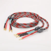 hifi audiophile cable hi end western electric speaker cable banana to banana