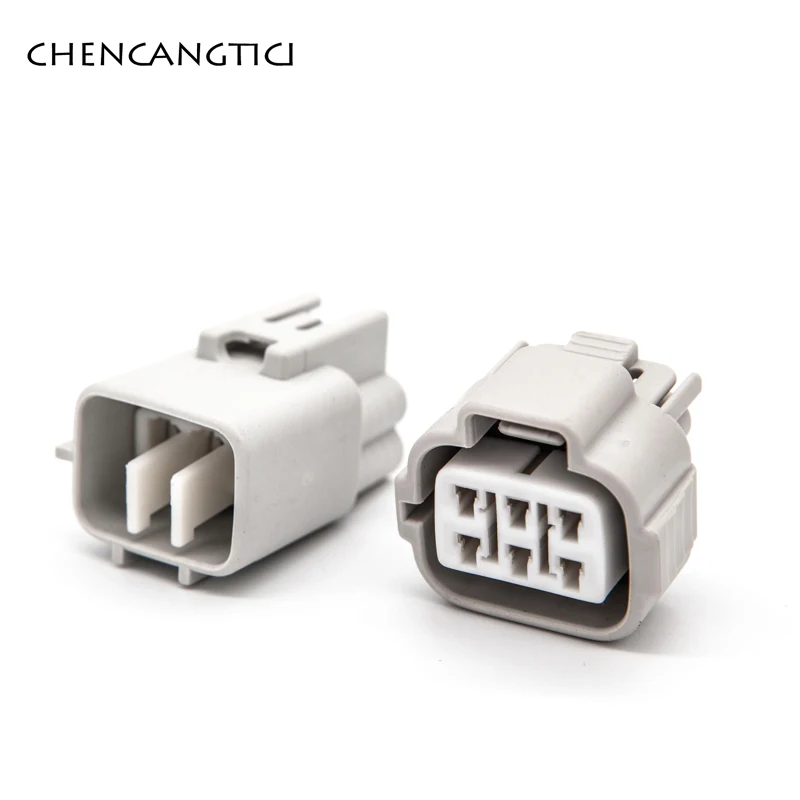 2 комплекта 6 Pin Way TS педаль акселератора автомобильный разъем светильник розетка