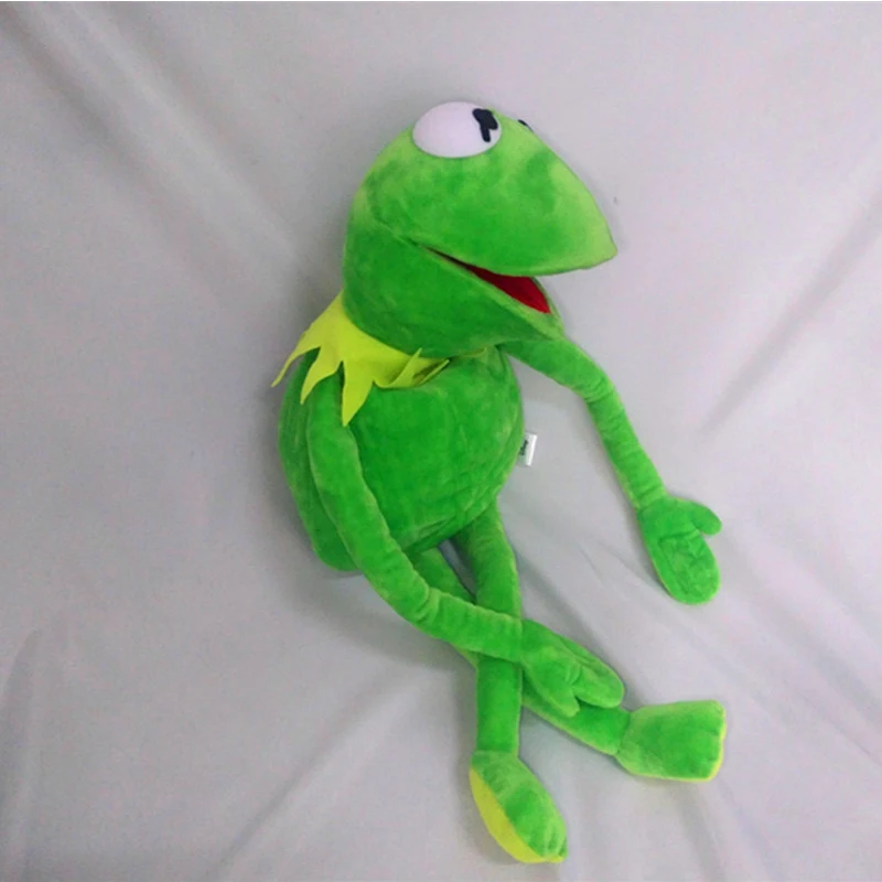 60 см Улица Сезам мапет шоу Kermit лягушка куклы плюшевые игрушки мягкие подарок на
