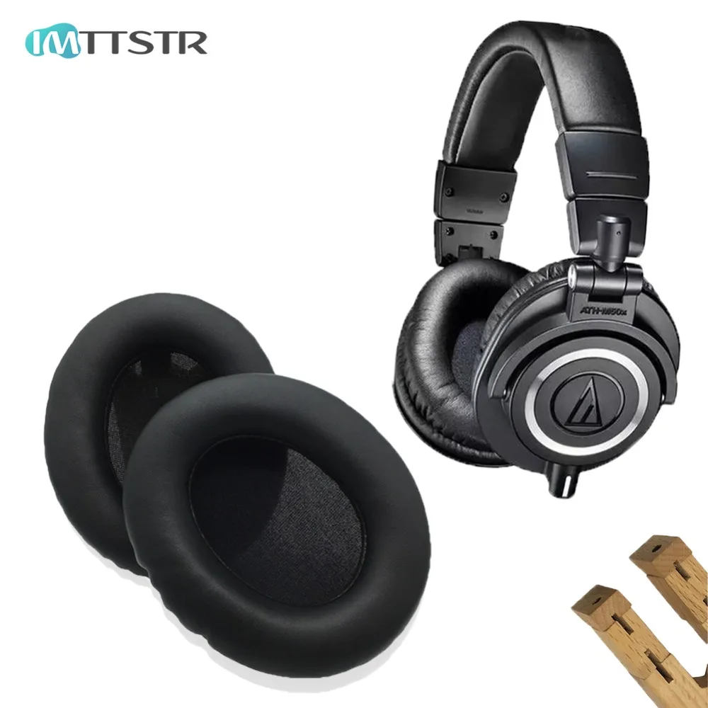 IMTTSTR 1 пара амбушюр для Audio-Technica ATH-M30x ATH-M40X ATH-M50X гарнитура подушки для наушников подушки Замена чашки
