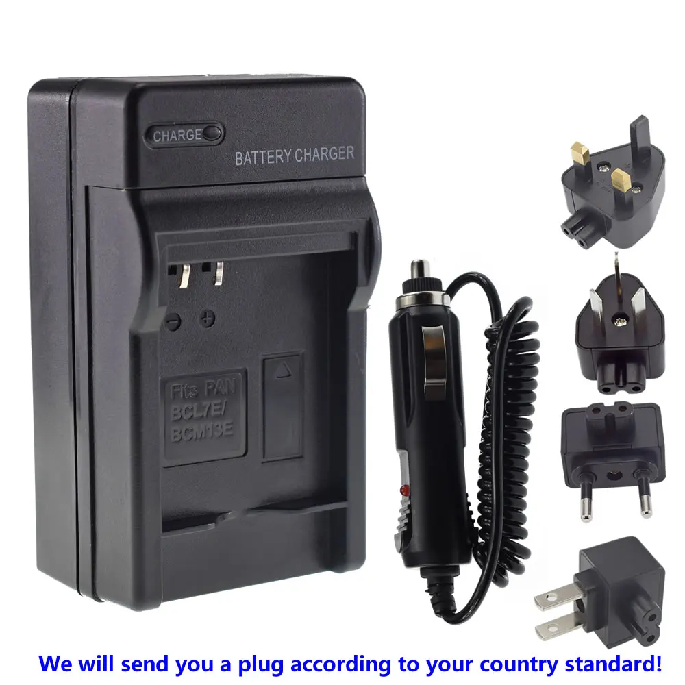 3X DMW-BCM13E Батарея + стены и автомобильное Зарядное устройство для цифрового