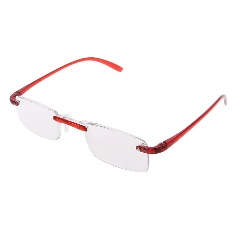 

Очки для чтения унисекс, прозрачные, без оправы, гибкие, очки для чтения, от + 1,00 до 4,00