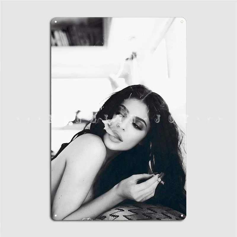 Металлический плакат с табличкой для курения паба гостиной дизайнерский | Дом и