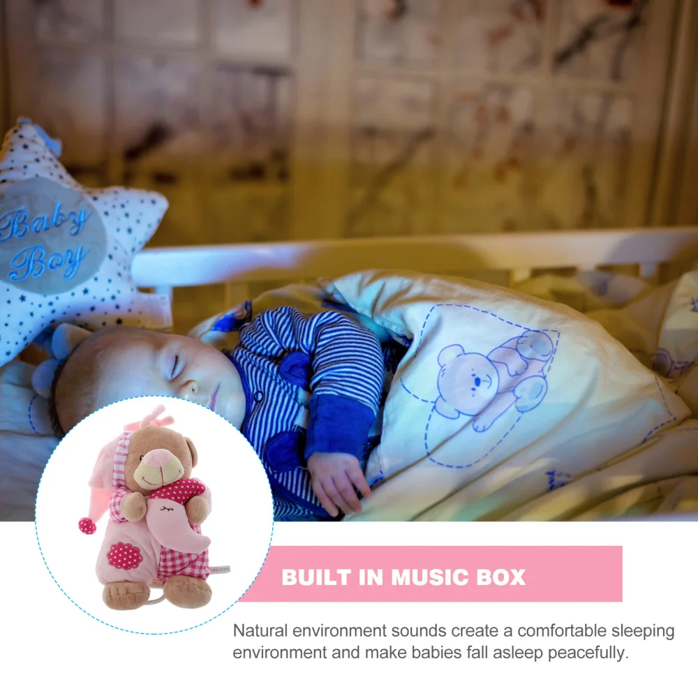 

Baby Soother Stuffed Baby Sleep Pacify Doll Plaything
