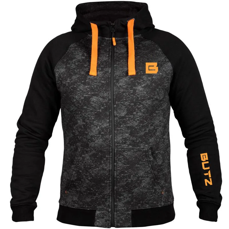 Мужская спортивная куртка с капюшоном Спортивная кофта длинными рукавами для