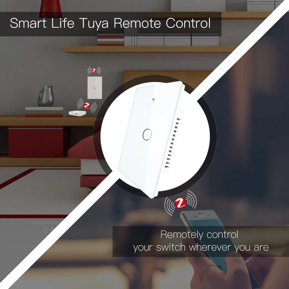 

Water Valve Smart Life WiFi Controller Smart Home Automation System Valve Tuya ZigBee WiFi APP Remote LED Breaker Module