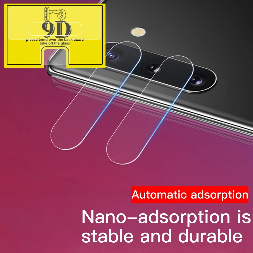 Защитная пленка для объектива камеры 9D 2 шт. Samsung Galaxy A30 A50 A70 Note 10 Plus Pro 10|Защитные