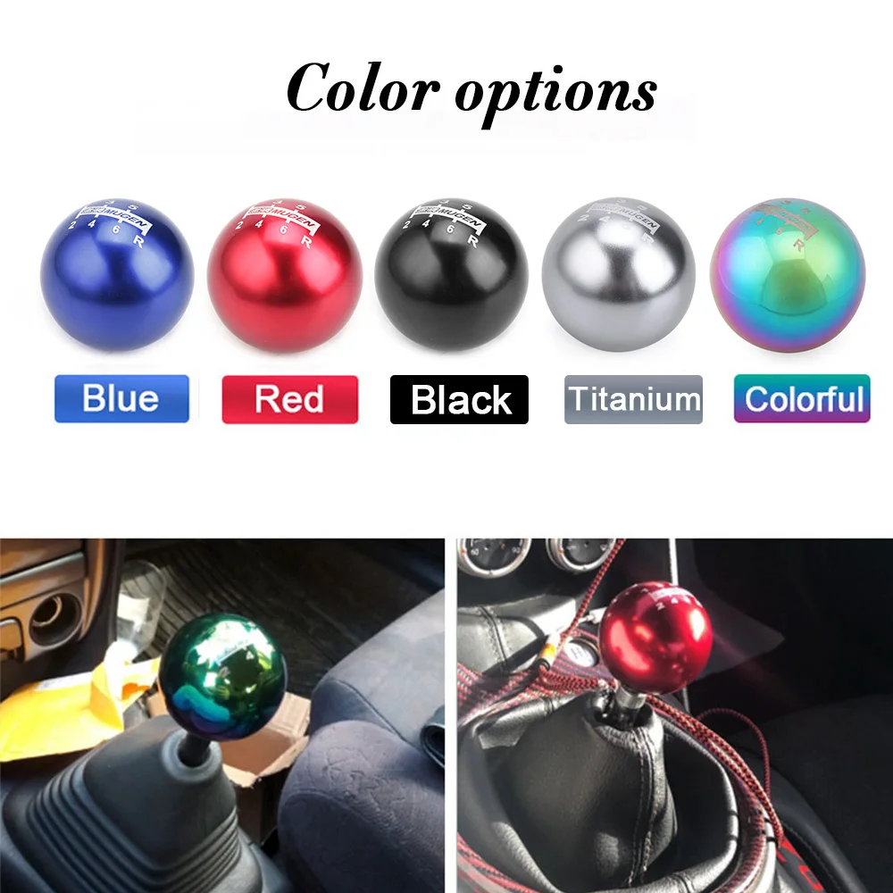 5 цветов MUGEN 6 Скорость Универсальный Нео хром ручная автоматическая ручка