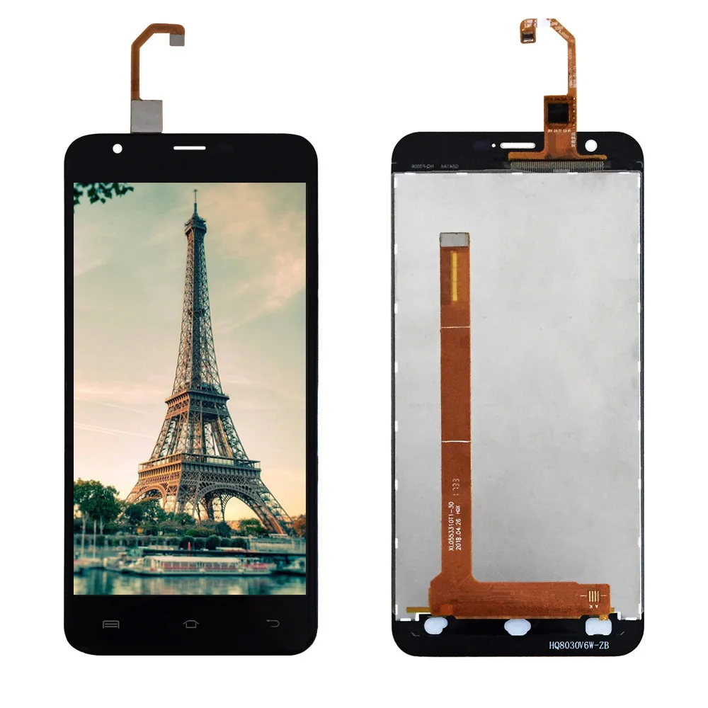 Черный/белый ЖК-экран с сенсорным экраном для Oukitel U7 Plus дисплей Max Digitzer в сборе