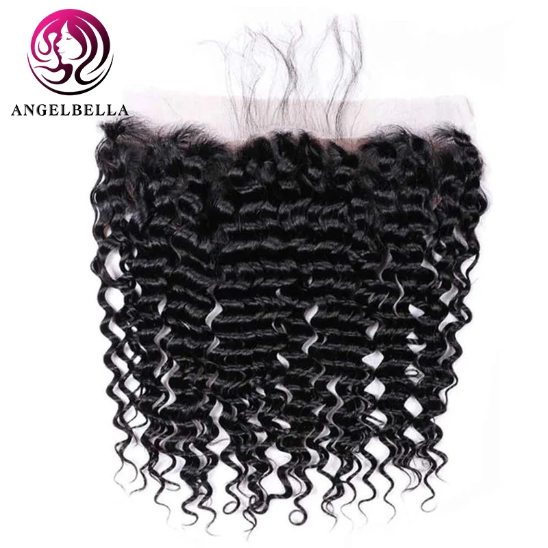 Angelbella 13x4 кружевная Фронтальная застежка NC # бразильские волнистые человеческие