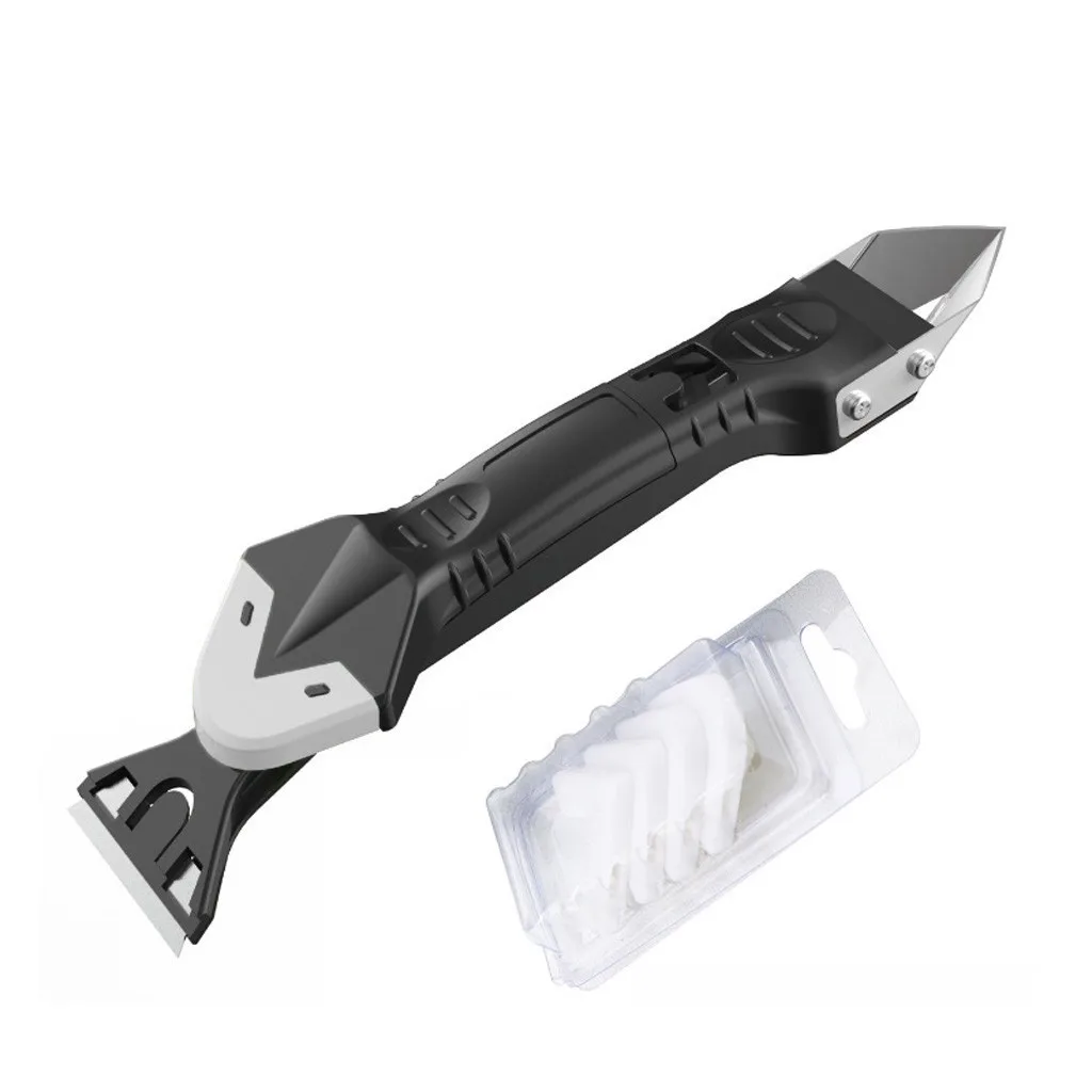 5 в 1 силиконовый герметик для удаления накипи гладкий скребок инструменты