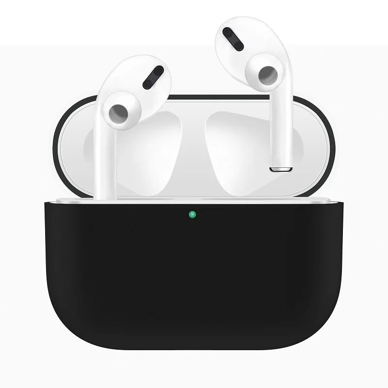 Мягкий силиконовый чехол для Apple AirPods Pro наушников беспроводной защитный Air Pods с