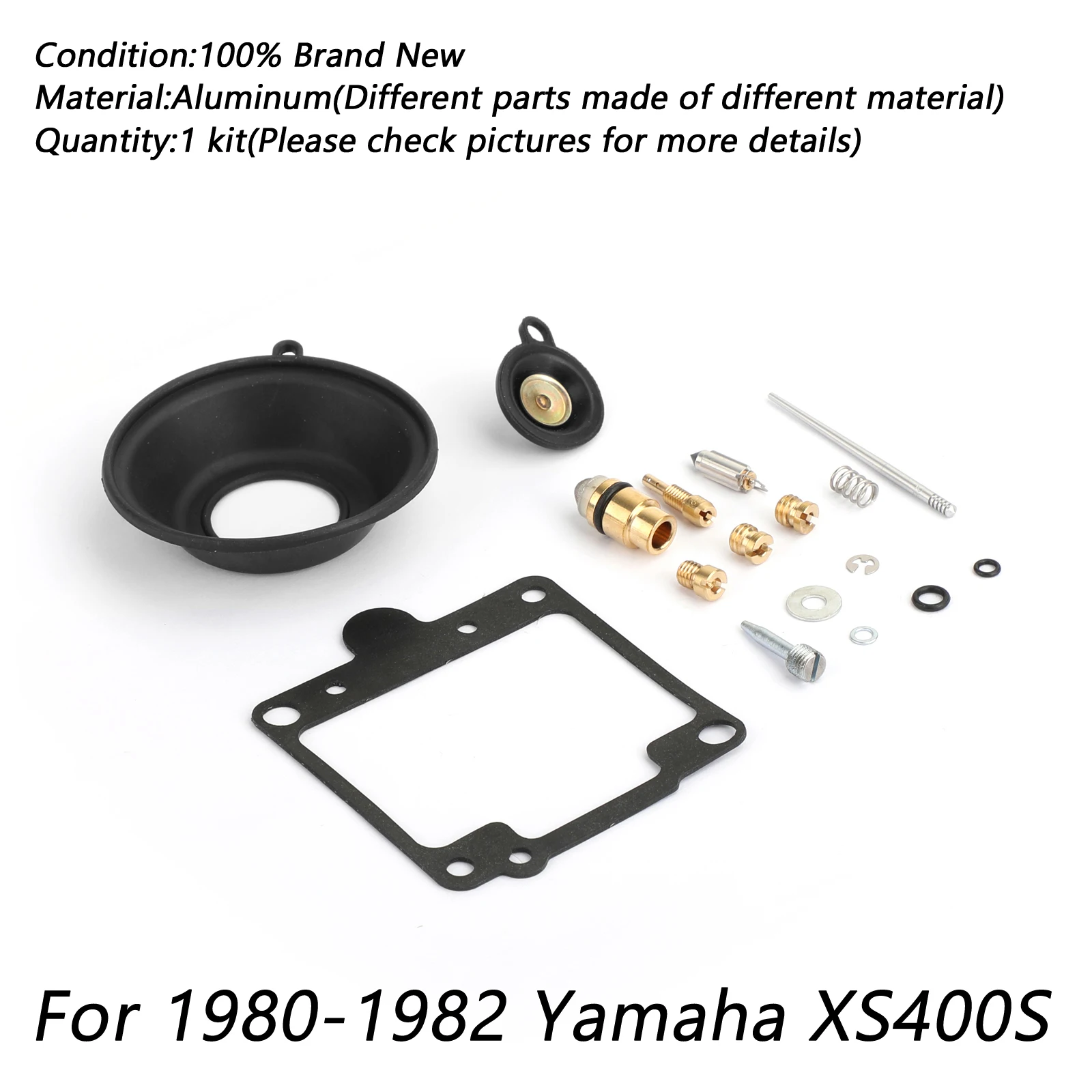 Areyourshop для Yamaha XS400 SE специальный Комплект Для Ремонта Карбюратора 1980 1982 1981