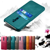 Leather Card Holder Phone Cases For OPPO Reno 10x Zoom Reno2 Ace Phone Cover For OPPO Realme Pro Reno Fundas