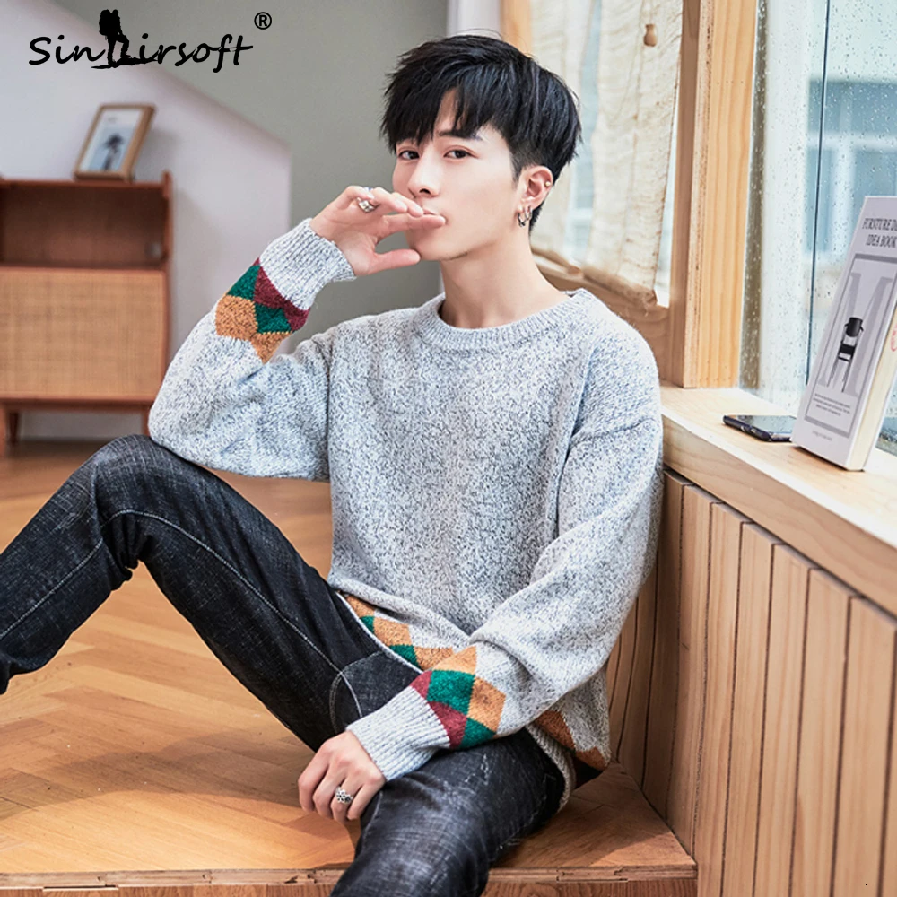 Новинка 2019 года Осенний модный Повседневный свитер в консервативном стиле с