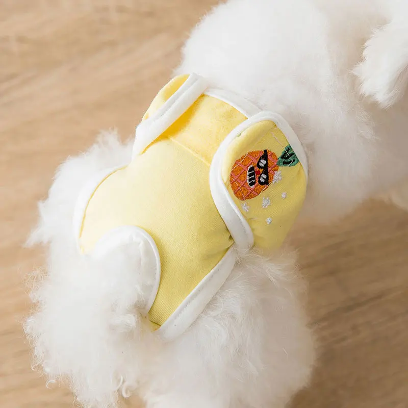 

Dog Diaper Physiological Pants Female Dog Sanitary Washable Panties Shorts Underwear Briefs For Dogs Sanitary Panties XS-XXL