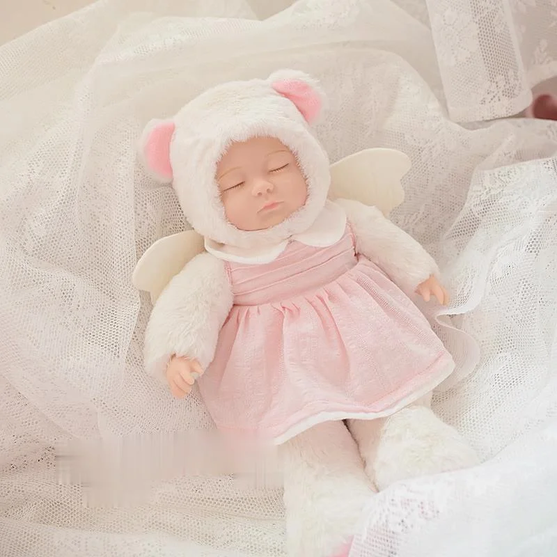 

Vinyl Baby Doll Cute Large Plush Comfort Baby Doll Accompany Sleep Fashion Child Toy Gifts Zabawki Dla Dzieci Kids Toys DJ60WW