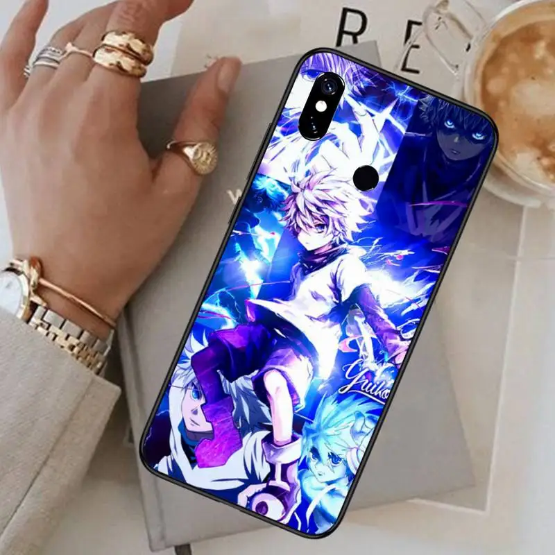 

Anime Hunter X Hunter Killua Zaoldyeck Phone Case For Xiaomi Redmi 7 8 9t a3Pro 9se k20 mi8 max3 lite 9 note 9s 10 pro