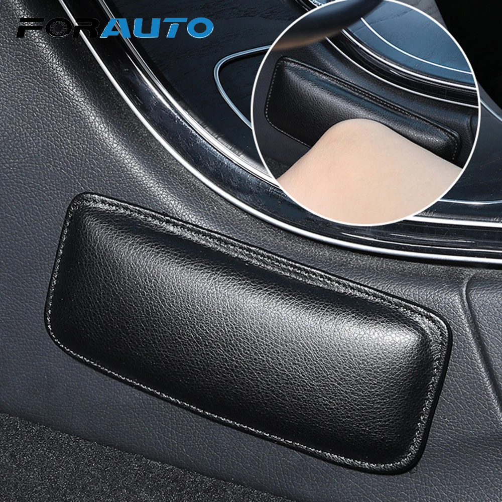 Кожаная подушка для колена салона автомобиля удобная эластичная из пены с