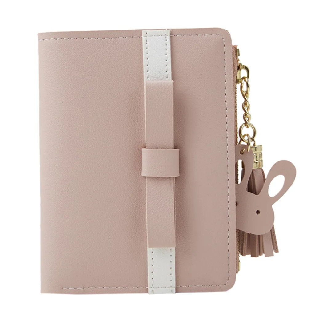 Модный кошелек для монет женские кошельки карамельных цветов женский короткий