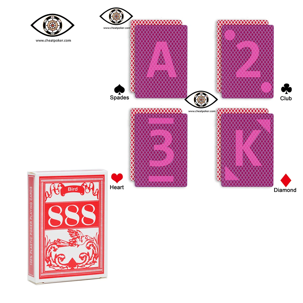 Русские антимаркировочные Чит игральные карты для контактных линз пластиковые