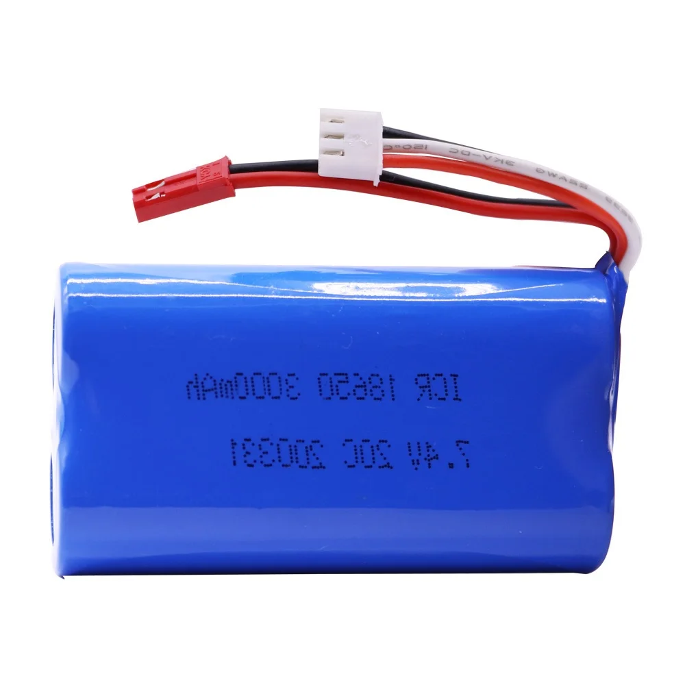 74 v 3000mah 2s 18650 lipo аккумулятор el 2psmjstt штепсе