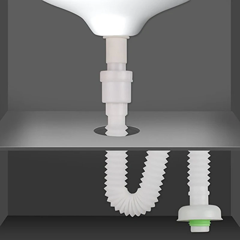 Универсальная кухонная накидка для раковины с гибким трубопроводом