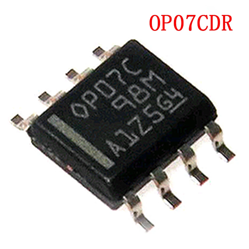 10 шт. OP07 OP07C OP07CDR SOP8 рабочий усилитель низкий уровень шума биполярные Операционные