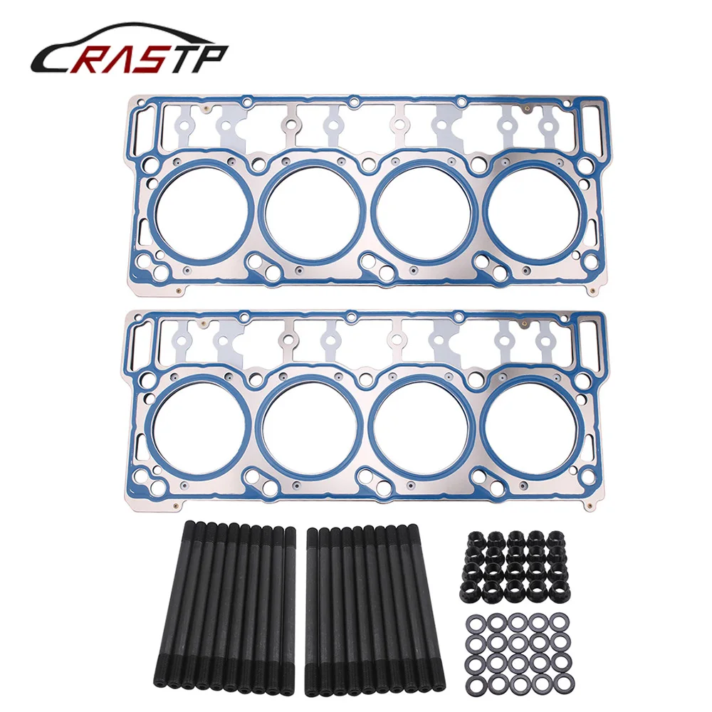 Комплект прокладок для двигателя RASTP ARP Ford 6 0 л набор головки дизельного Powerstroke 03 06