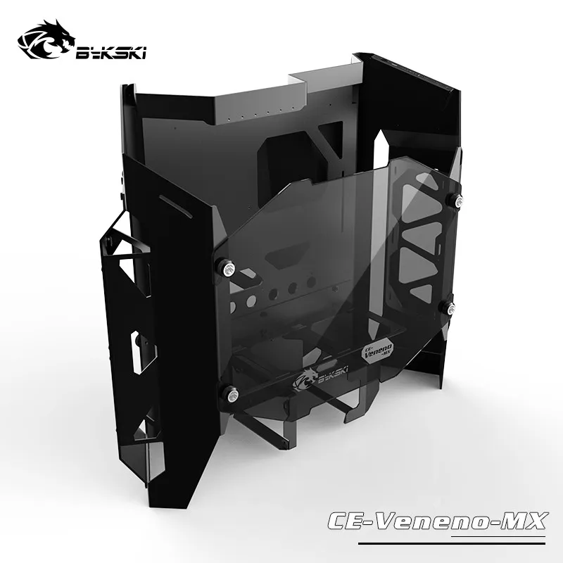 Bykski MOD DIY чехол ATX для игрового компьютера материал корпуса алюминий и закаленное
