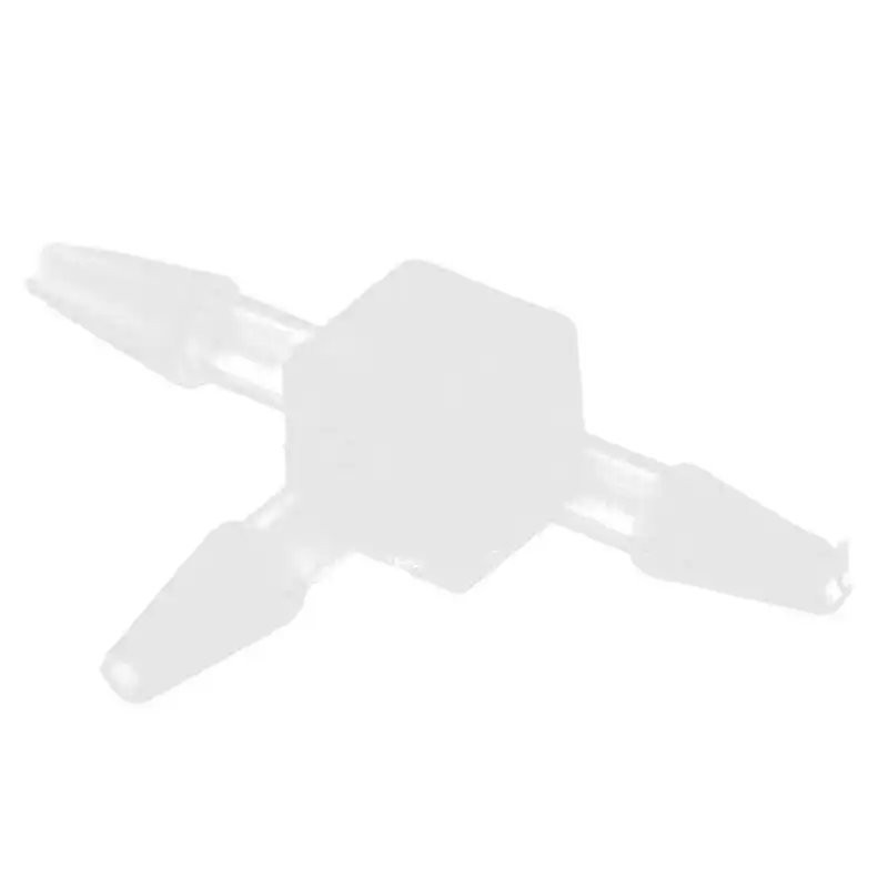 Штуцер для шланга 3-сторонний пластиковый штуцер Т-образной формы 1/2 химической