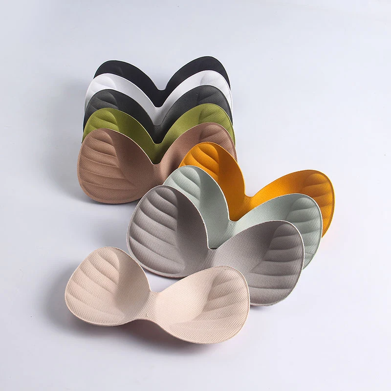 

1 Pair Body-fitted Design Women Swimsuit Pad Insert Breast Bra Enhancer Push Up Bikini Padded Inserts Chest Invisible Pad