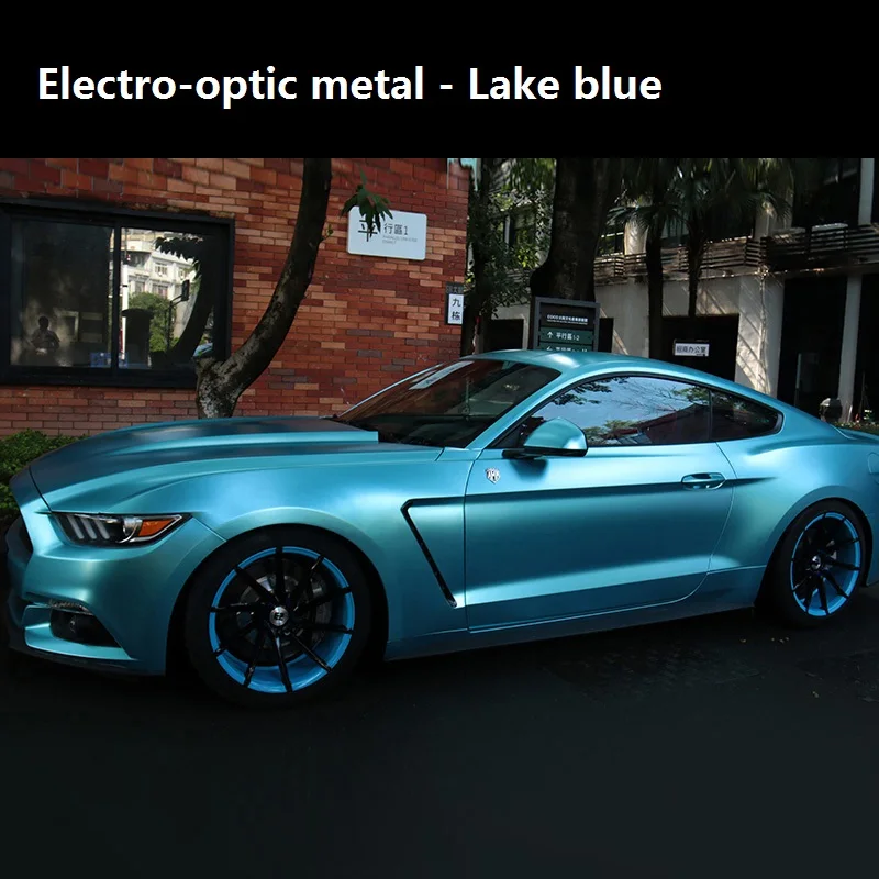 2 шт. 50*150см Электропокрытие автомобильная обертка синего, фиолетового, розового золота и черного цветов для экстерьера, велосипеда, ноутбука и планшета.