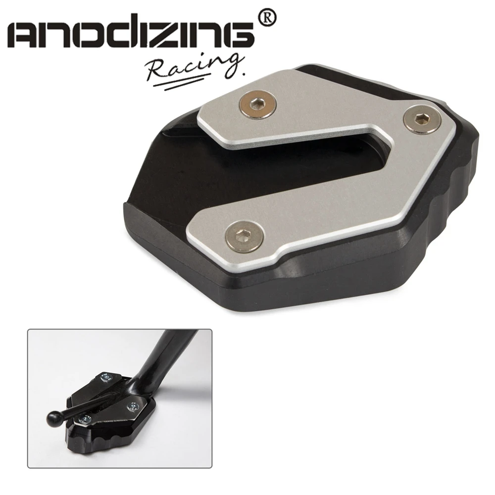 

Side Stand Pad Plate Kickstand Enlarger Support Extension for XSR900 FZ-09 MT09 FZ09 2014-2019 Not for MT09 Tracer